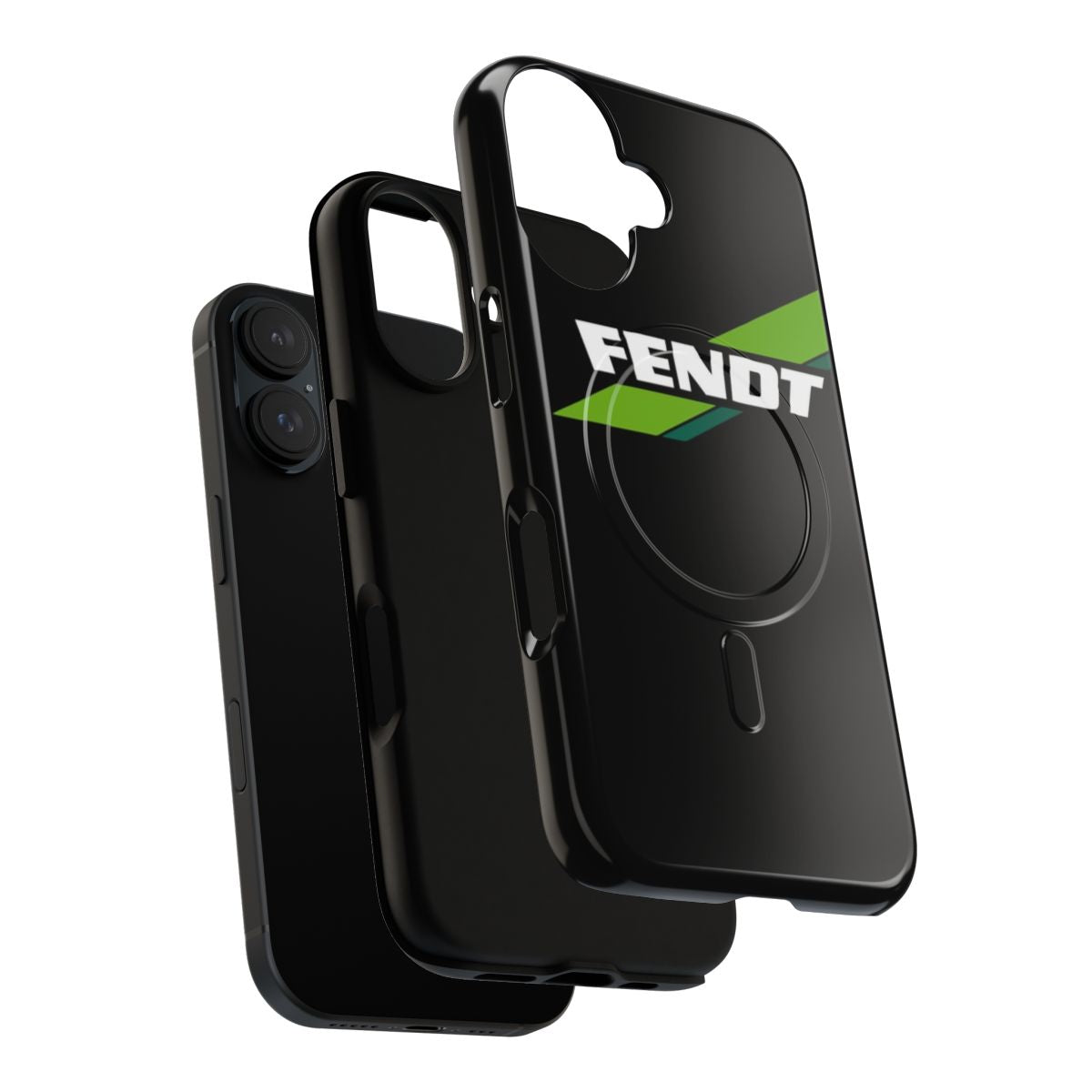 Fendt tractor-themed magnetic phone case - Layers