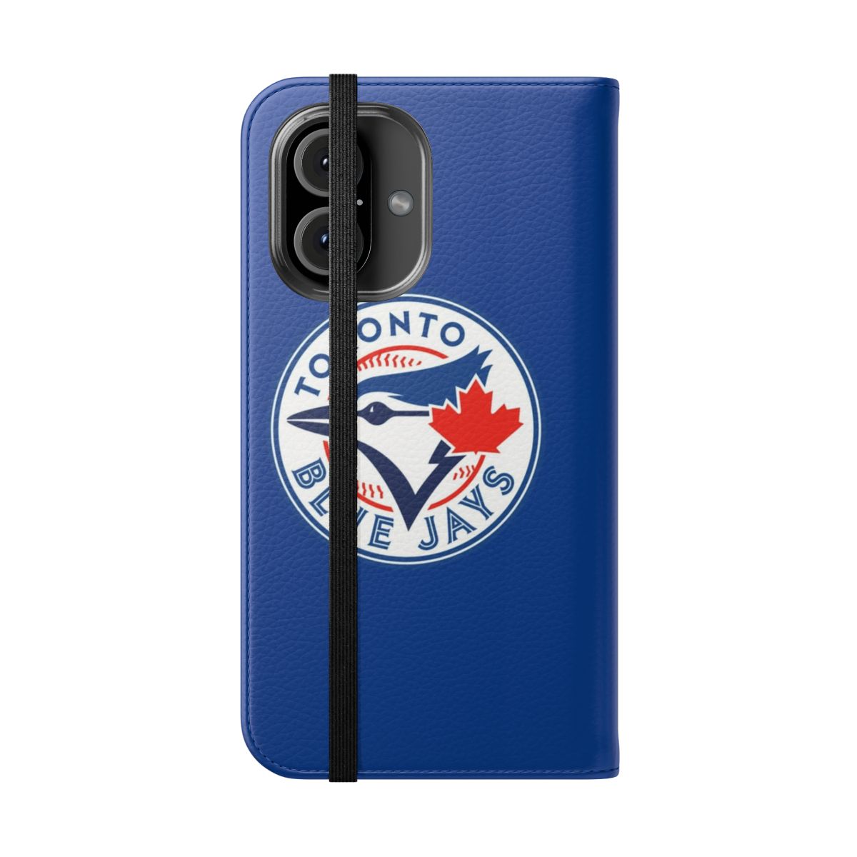 Toronto Blue Jays inspired flip cover phone case - Folded Front