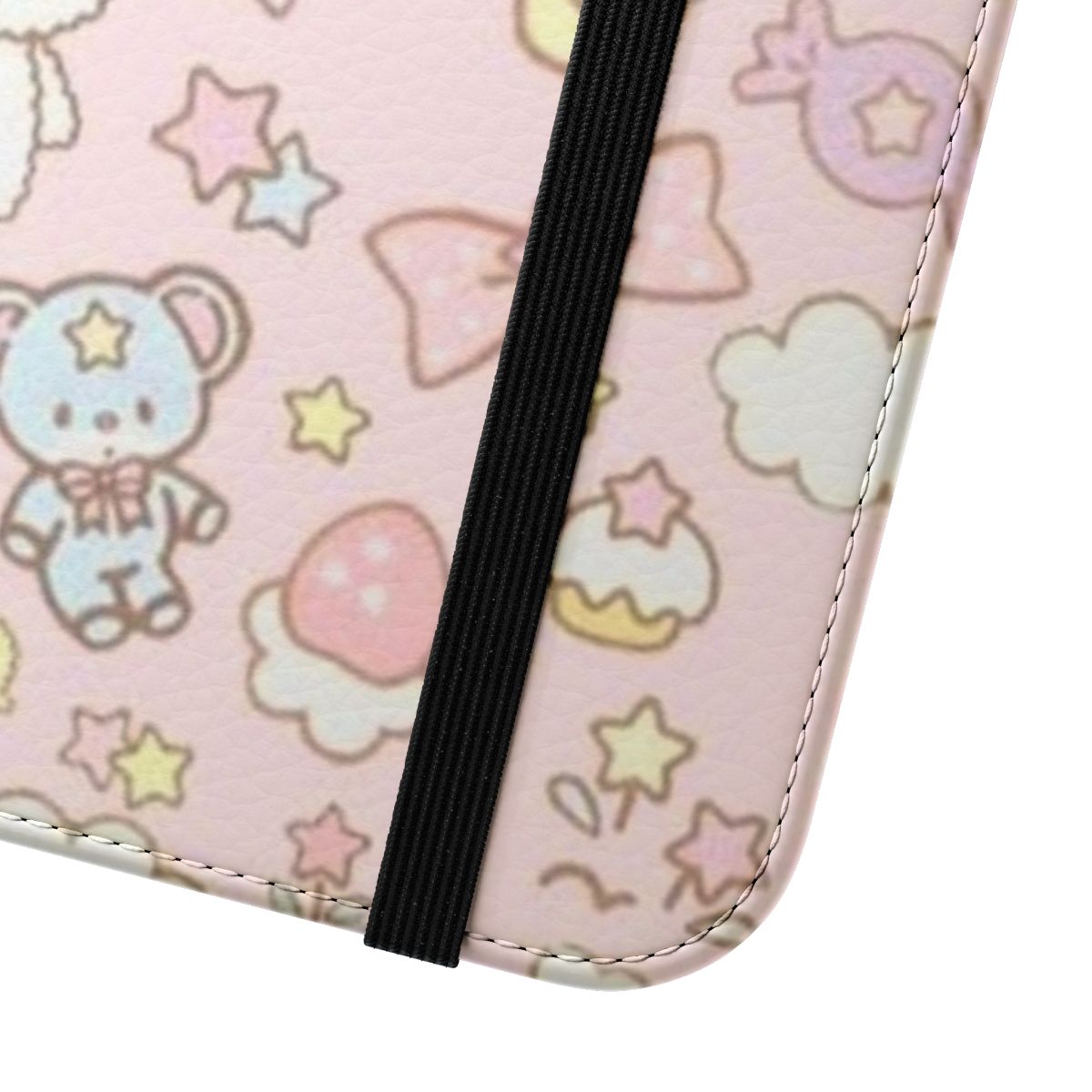 Pastel Kawaii Phone Case - Cute and Aesthetic Mobile Accessory - Close Up