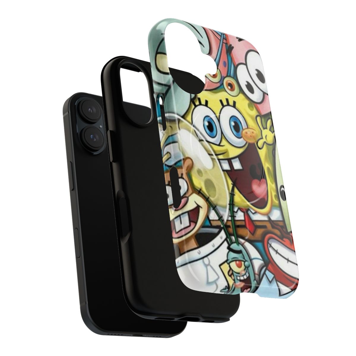 Spongebob Squarepants phone case featuring a tough, magnetic design - Layers