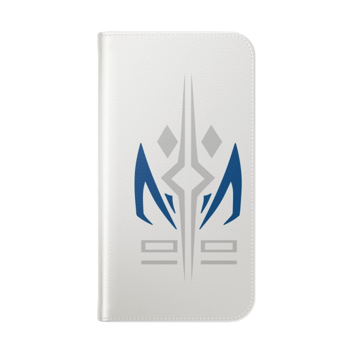 Customized Clone Wars Star Wars Phone Case featuring Ahsoka, Captain Rex, and The Bad Batch Logo - Folded Back