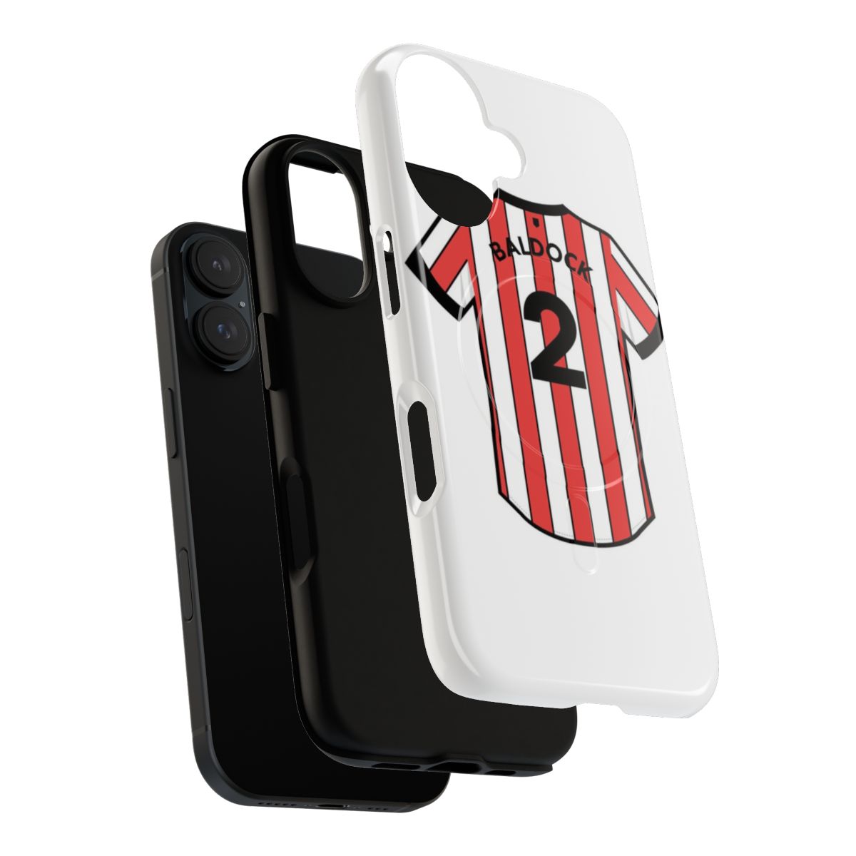 Sheffield United phone case featuring George Baldock jersey design - Layers