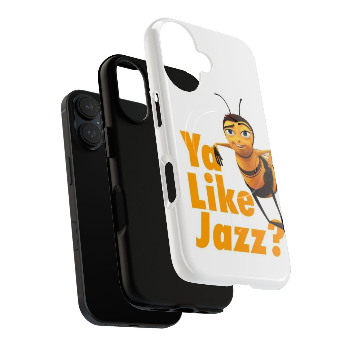 Magnetic tough phone case with Bee Movie inspired design - Layers