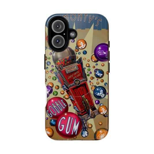 Magnetic phone case with Call of Duty Zombies-inspired design