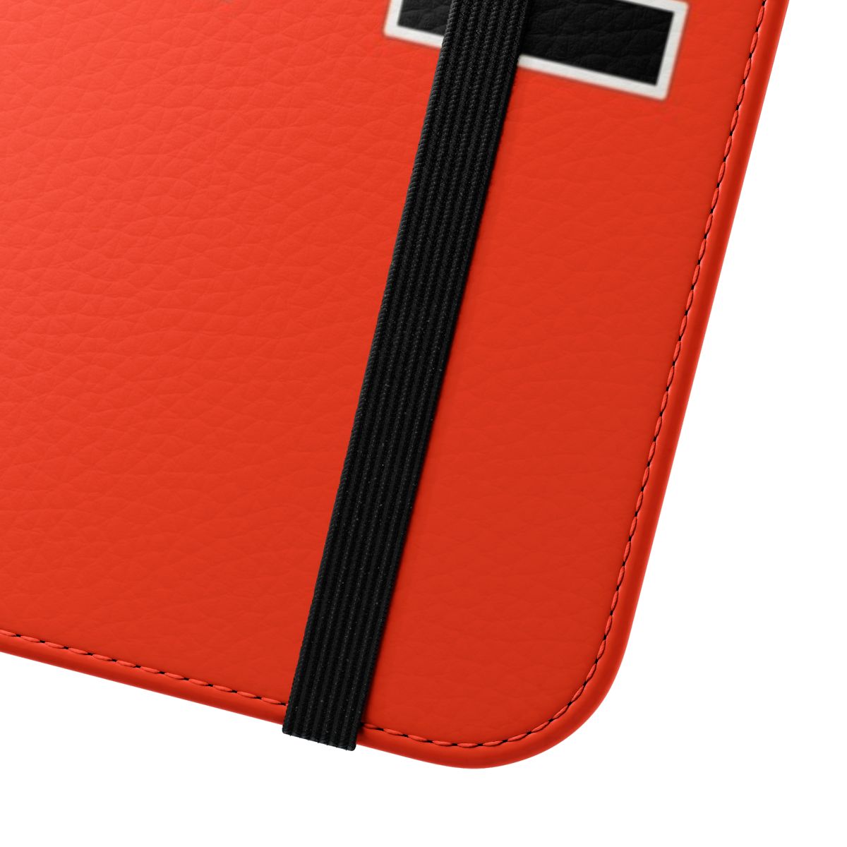 Vintage car-themed flip cover phone case with General Lee design - Close Up