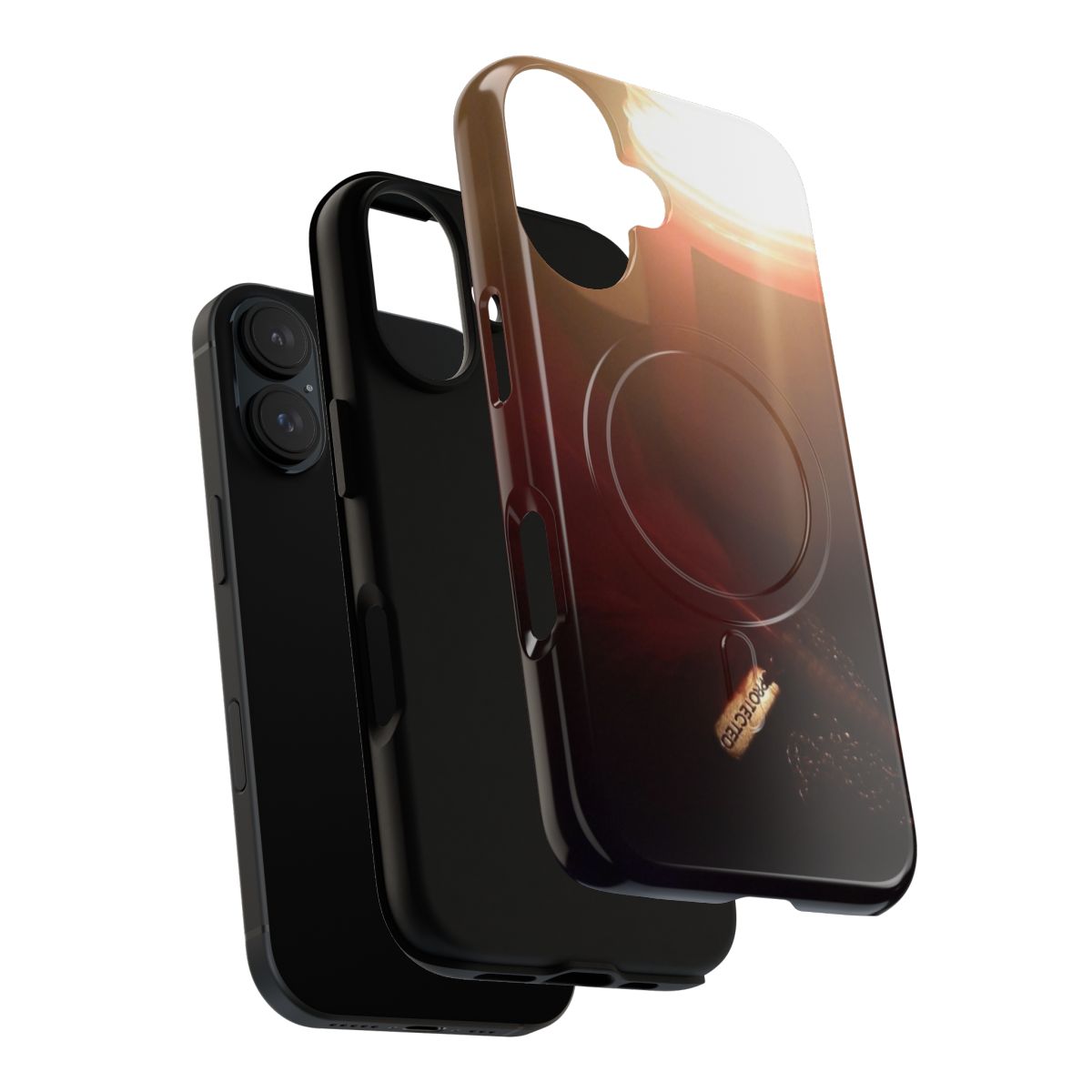 Tough and stylish magnetic phone case featuring anime-inspired designs - Layers