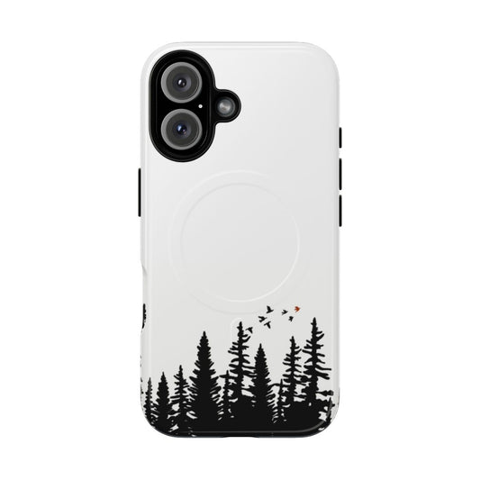 Twenty One Pilots Themed Magnetic Tough Phone Case with Nature Imagery