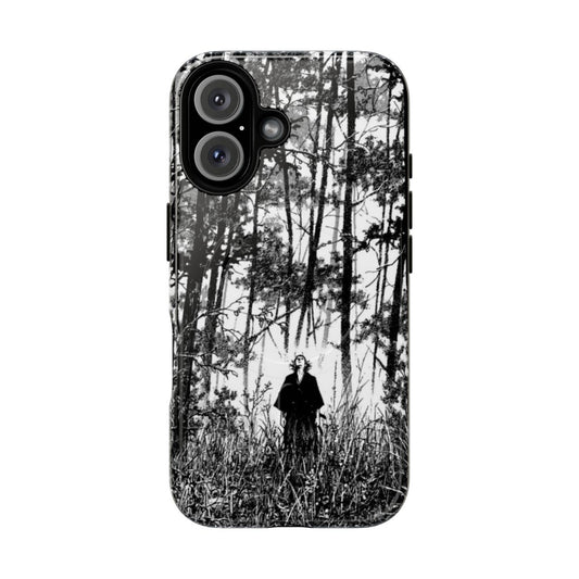 Vagabond inspired phone case with manga panel art designs