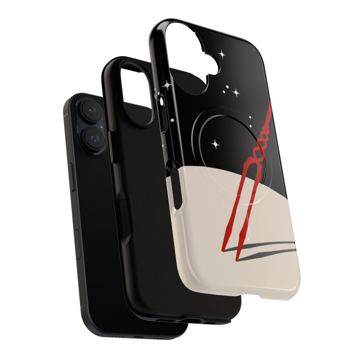 Magnetic tough phone case with the Lance of Longinus design, perfect for Neon Genesis Evangelion fans - Layers