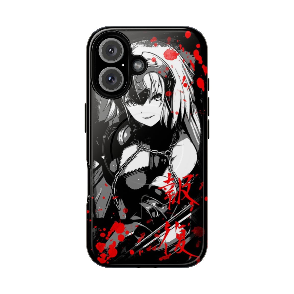 Fate-inspired Jeanne d'Arc magnetic phone case