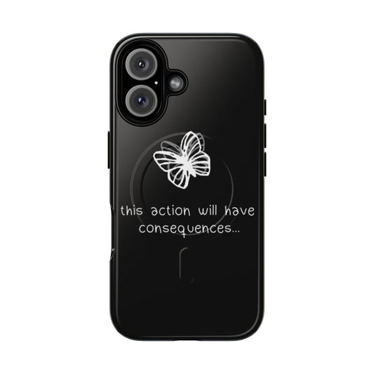 Magnetic tough phone case featuring characters and themes from the Life is Strange video game series