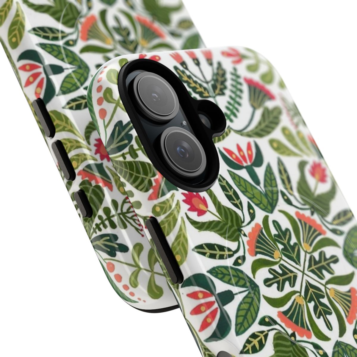 Enchanted mandala pattern phone case with a whimsical, fantasy inspired design - Detail