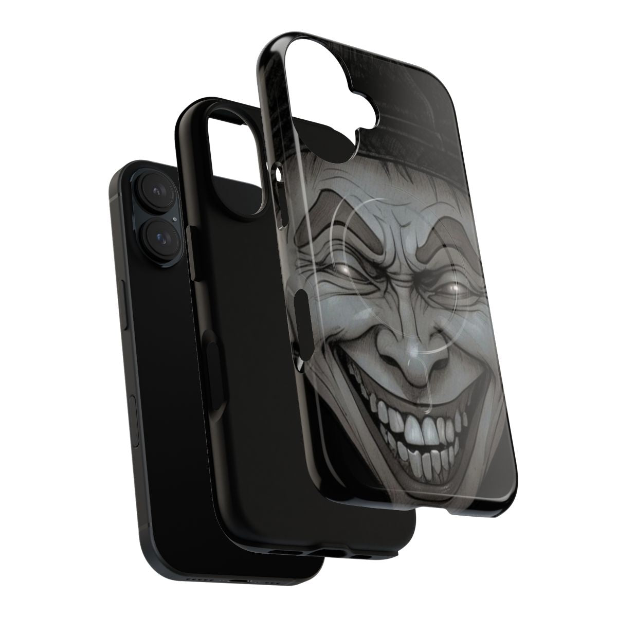 Magnetic Tough Phone Case featuring the Brigata Graz football ultras group logo - Layers