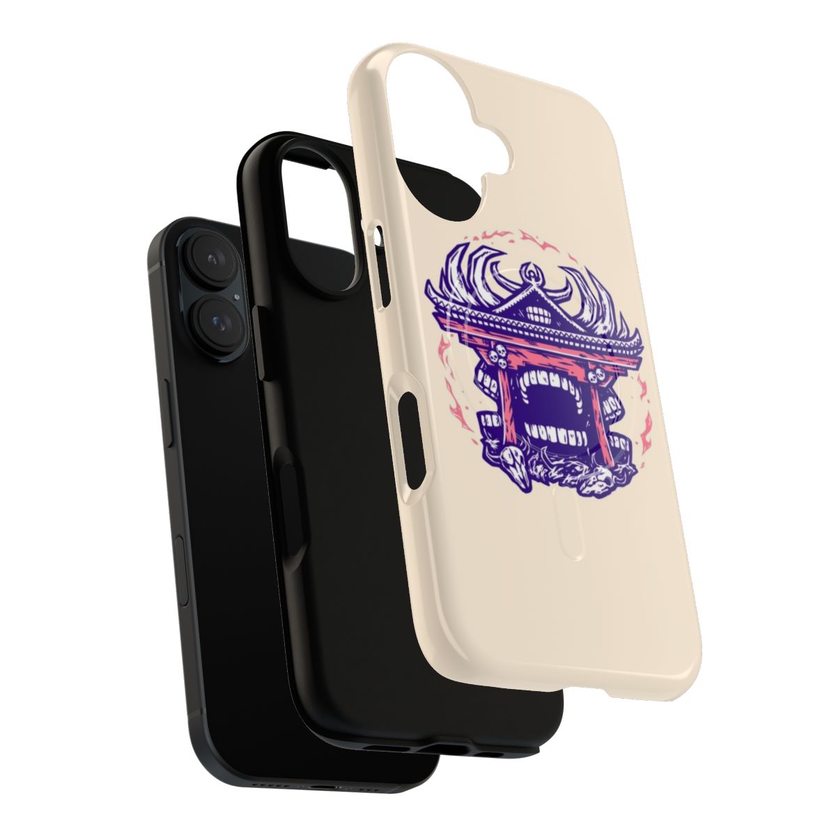 Jujutsu Kaisen inspired phone case featuring Ryomen Sukuna's domain expansion - Layers