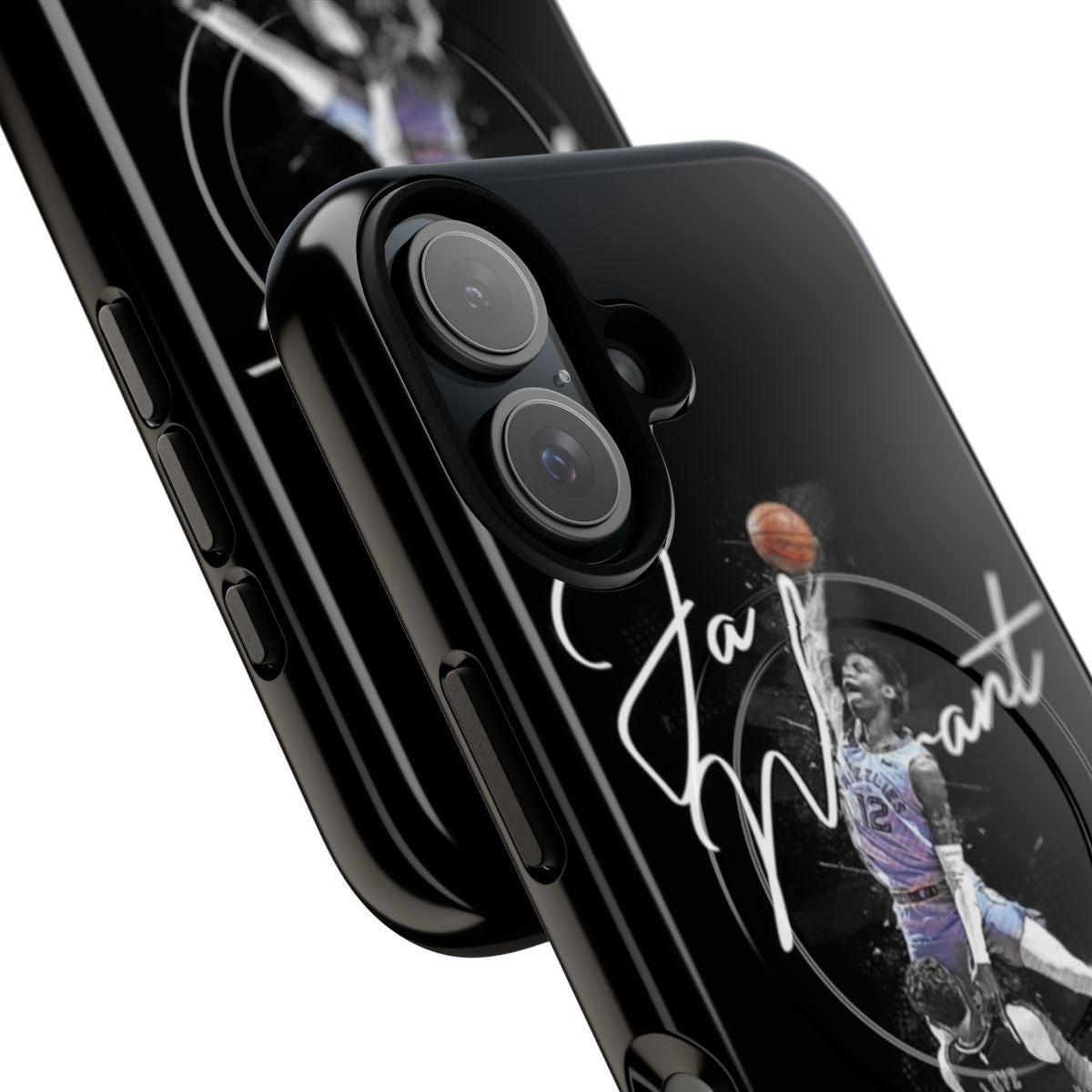 Ja Morant Dunk Basketball Phone Case - Detail