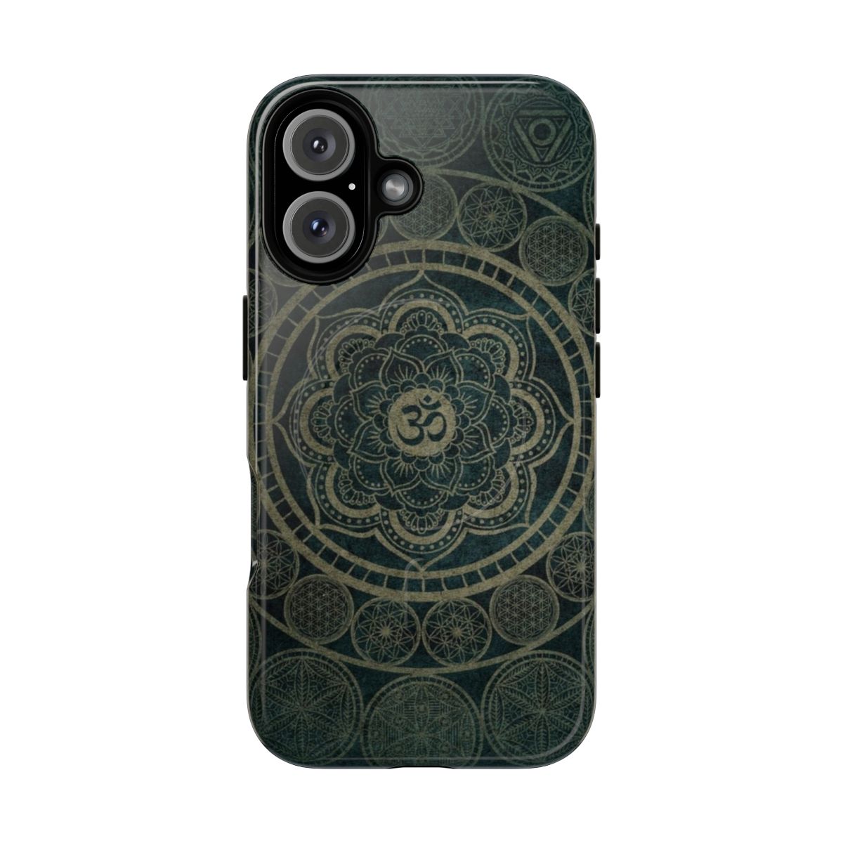 Sacred Geometry Circular Connections Magnetic Tough Phone Case