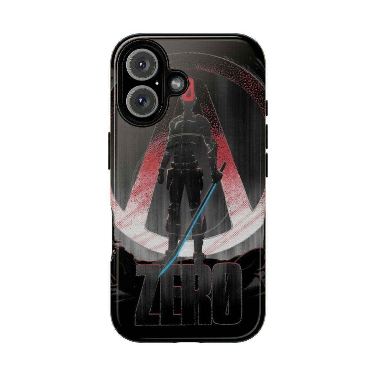 Magnetic tough phone case featuring Zero from the Borderlands 2 video game