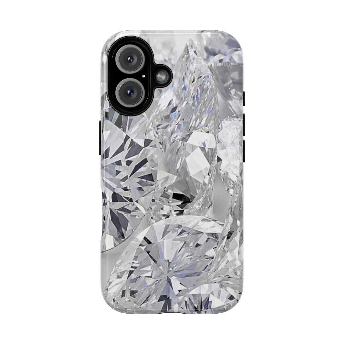 Stylish diamond-themed phone case inspired by the album "What a Time to Be Alive"