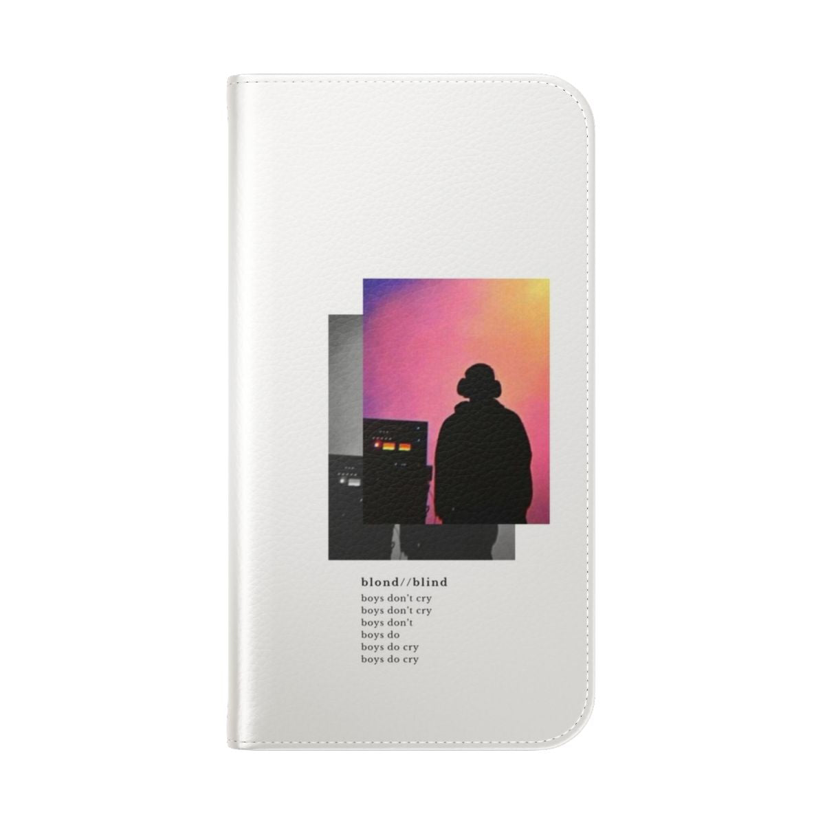 Frank Ocean-inspired Blond aesthetic phone case - Folded Back