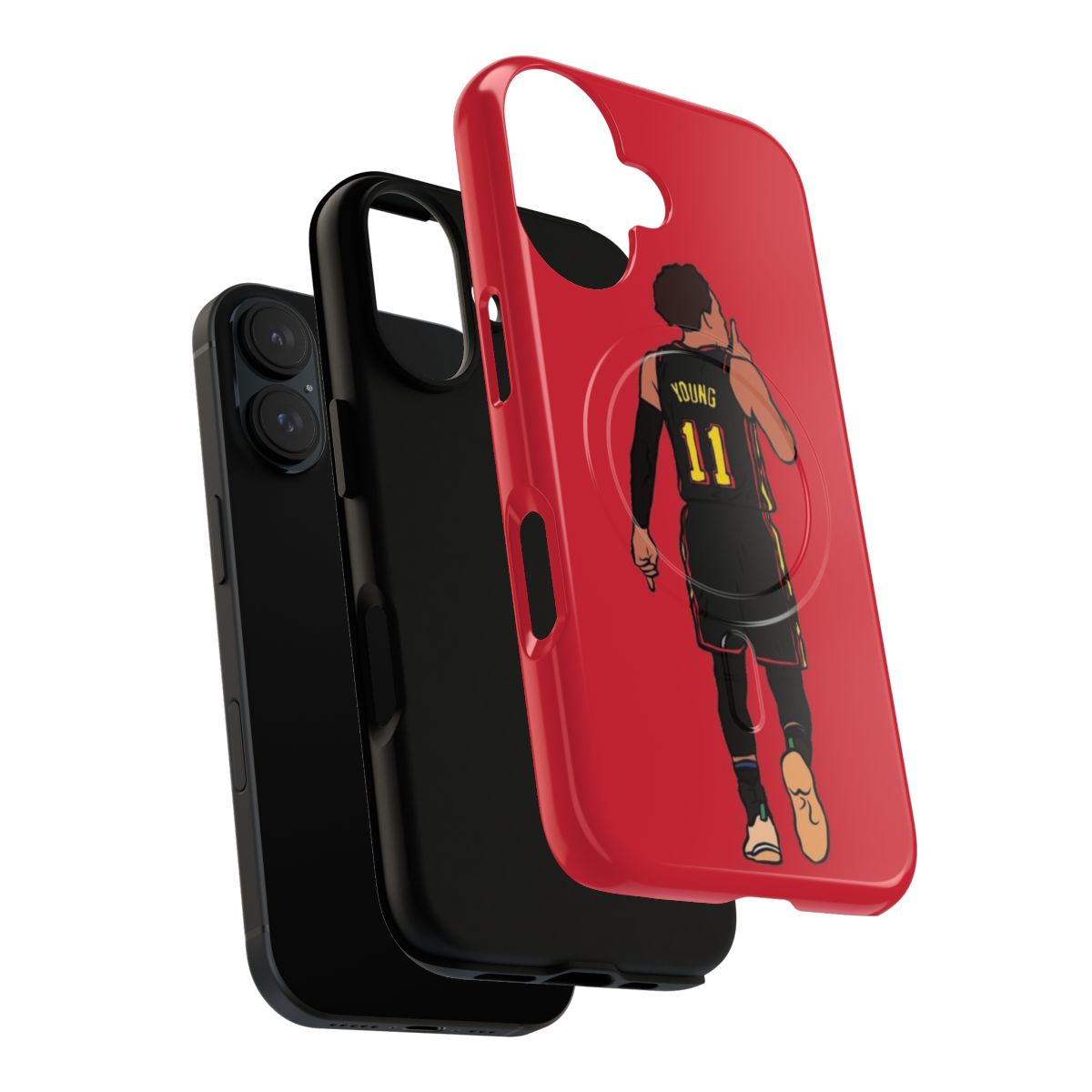 Trae Young Silences The Garden Magnetic Tough Phone Case - Layers