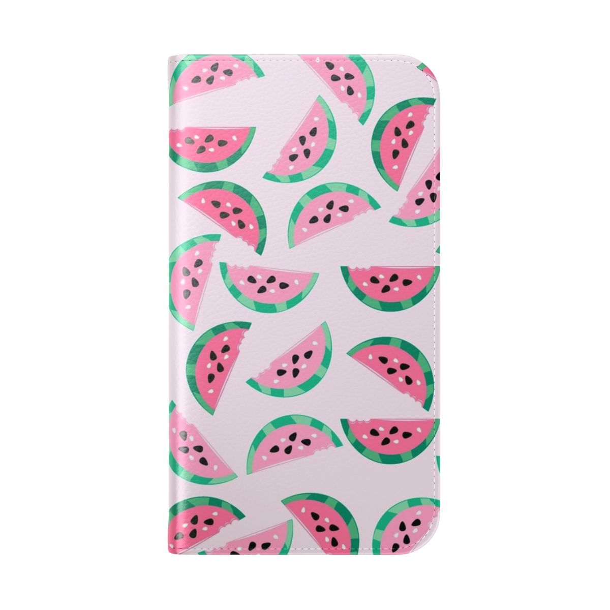 Vibrant and pastel watermelon pattern phone case - Folded Back