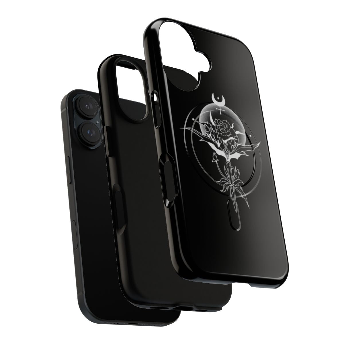 Dimitrescu Daughters-inspired tattoo symbol phone case for Resident Evil Village fans - Layers