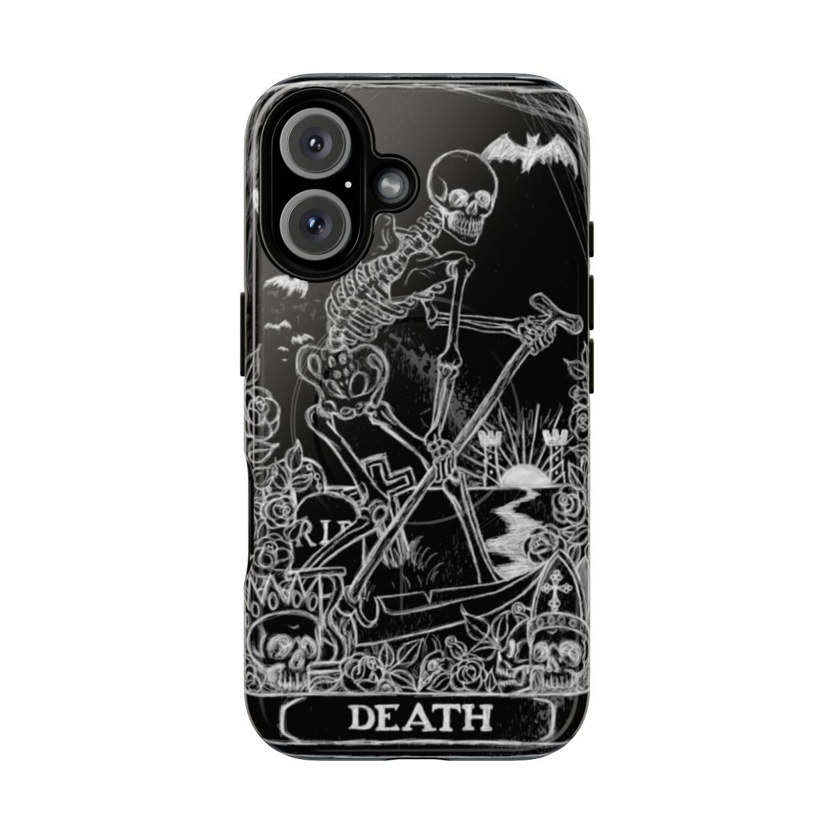 Mystical Death Tarot Magnetic Tough Phone Case