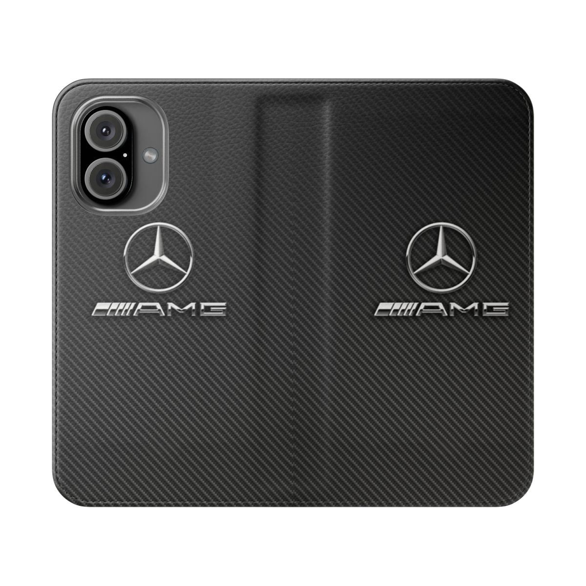 Premium flip phone case with a sleek, supercar-inspired design