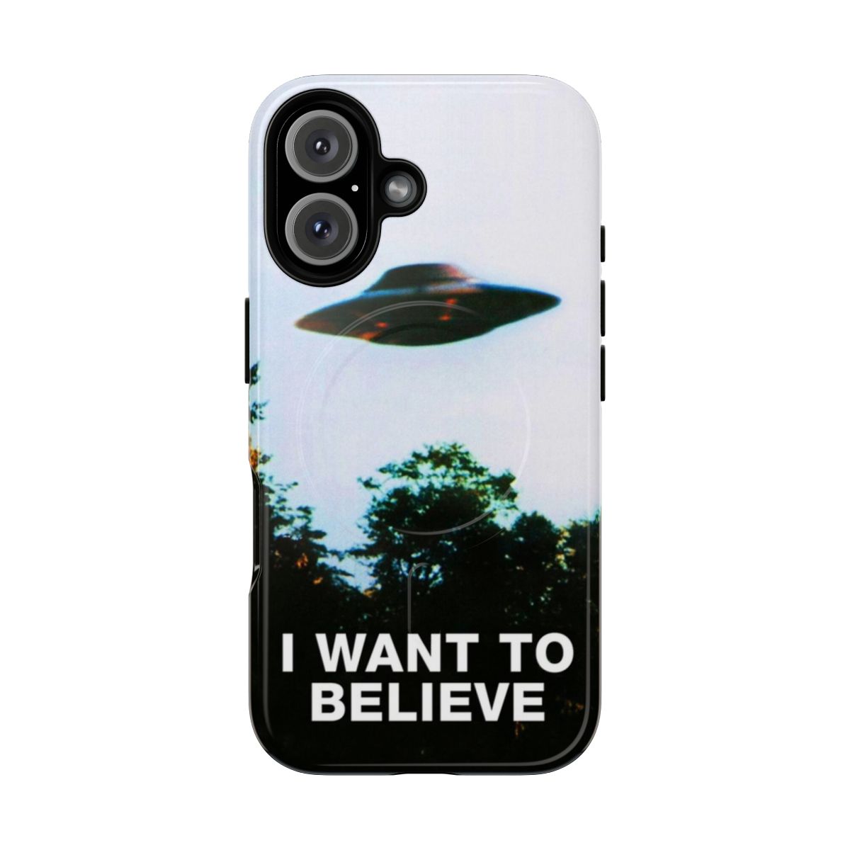 Retro X-Files Inspired Magnetic Tough Phone Case