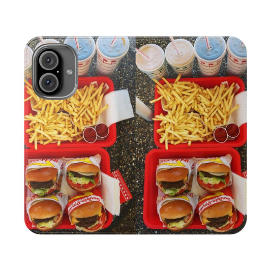 In N' Out Burger-Themed Flip Phone Case