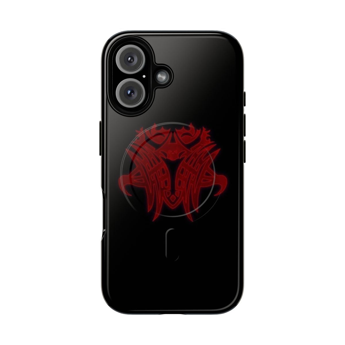 Emet Selch inspired glyph magnetic tough phone case