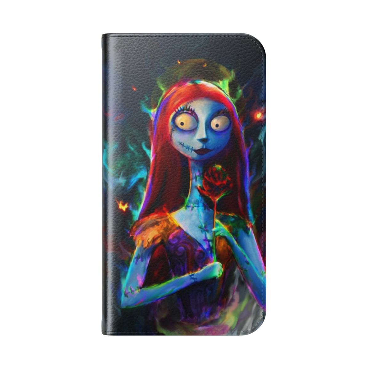 Nightmare Before Christmas Sally Flip Cover Phone Case for Smartphone - Folded Back