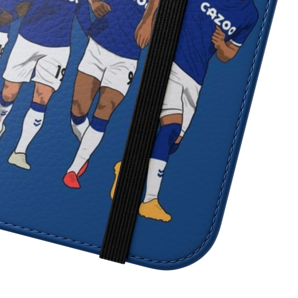 Everton-Inspired Minimalist Soccer Phone Case - Close Up