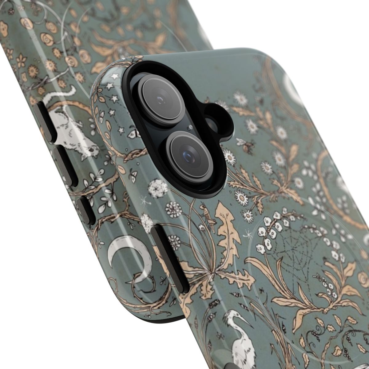 Rondels magnetic tough phone case with fairy tale, moon, and star design - Detail