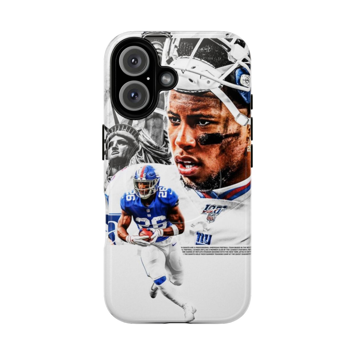 Saquon Barkley inspired magnetic tough phone case