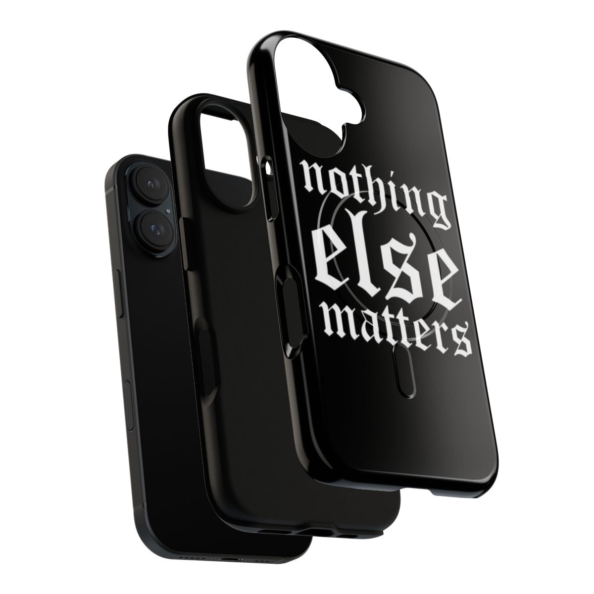 Magnetic tough phone case featuring the Metallica song "Nothing Else Matters" - Layers