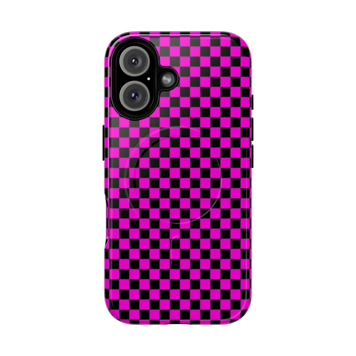 Magnetic tough phone case featuring a missing texture design for Garry's Mod and Half-Life fans