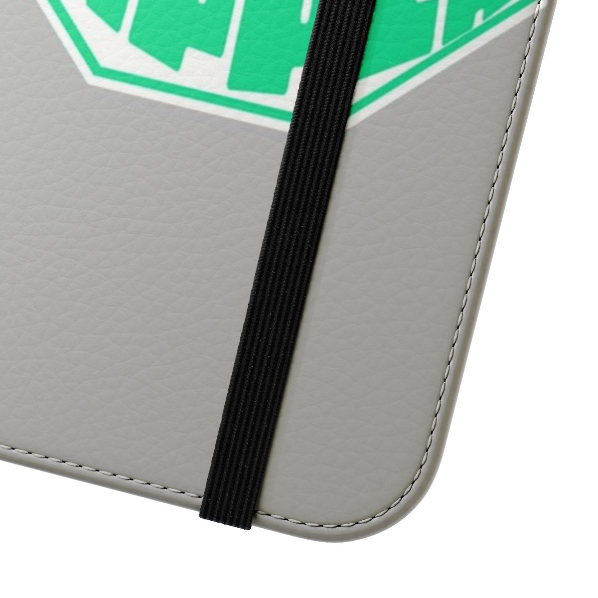 Funny flip phone case with text "Stop All of That Cappin" - Close Up