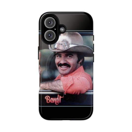 Retro 70s-inspired Smokey and the Bandit magnetic tough phone case