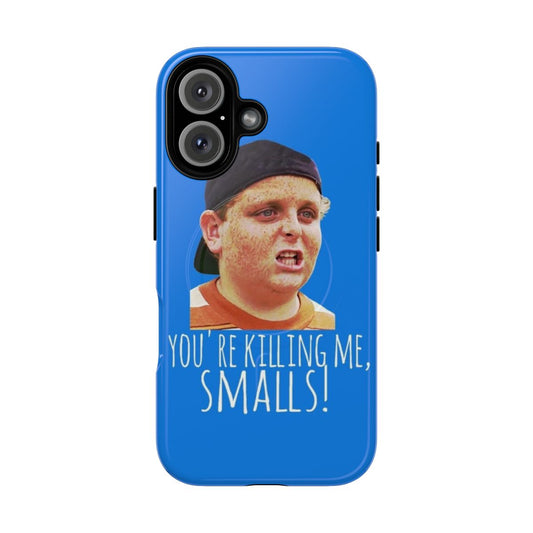 Magnetic phone case featuring a retro design inspired by the classic 90s baseball movie 'The Sandlot'