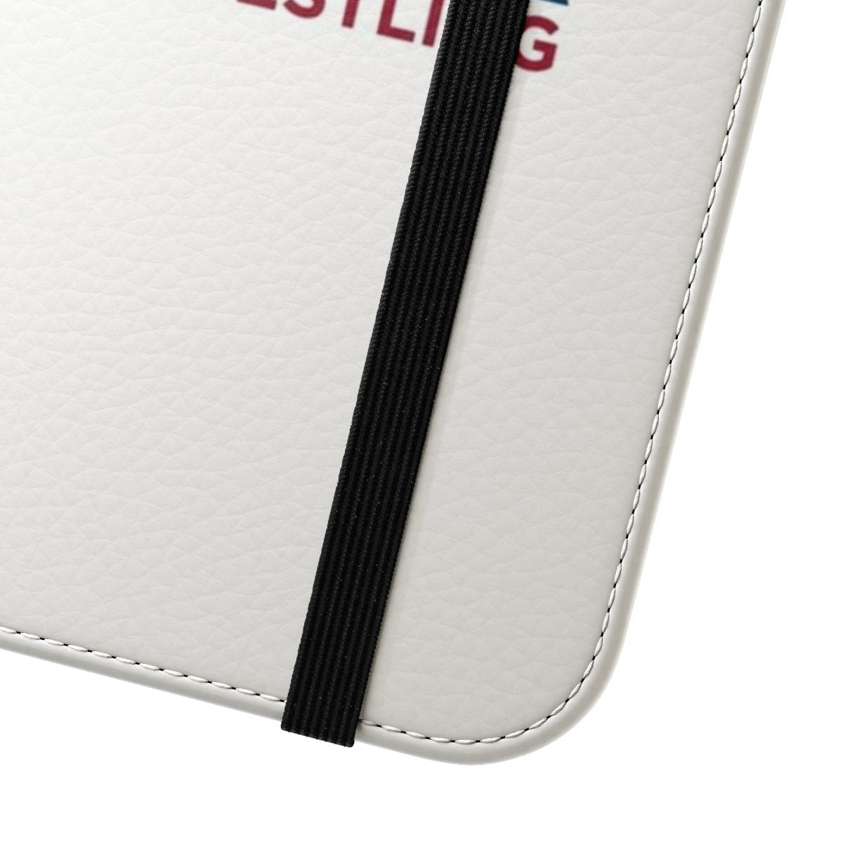 USA Wrestling logo printed on a sleek flip cover phone case - Close Up