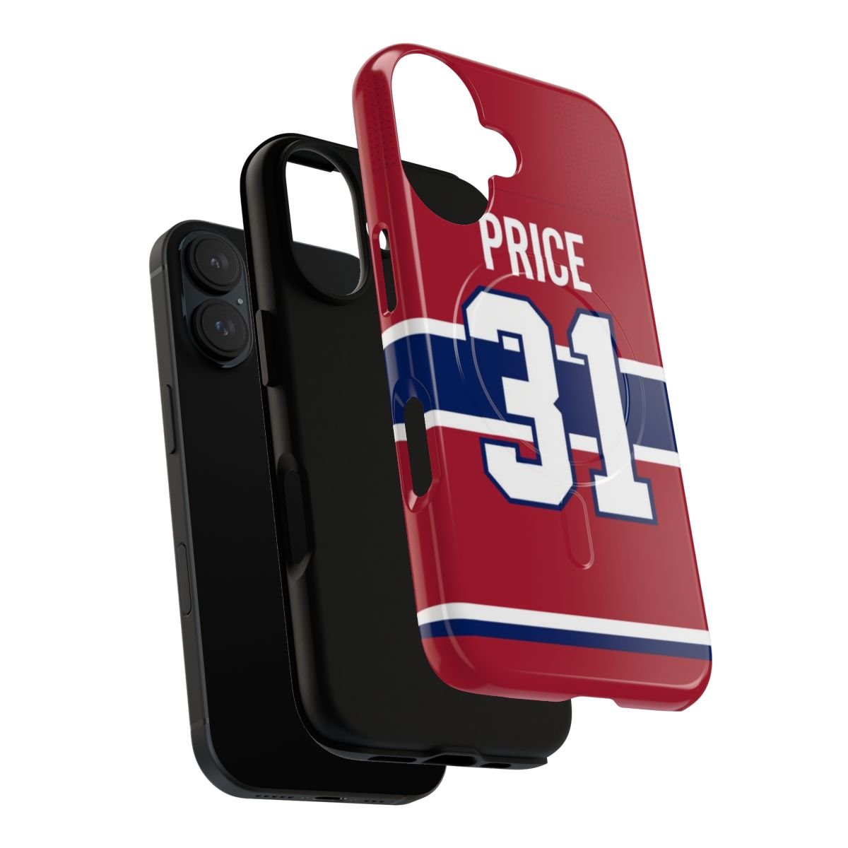 Montreal Canadiens-inspired phone case with team colors and logo - Layers