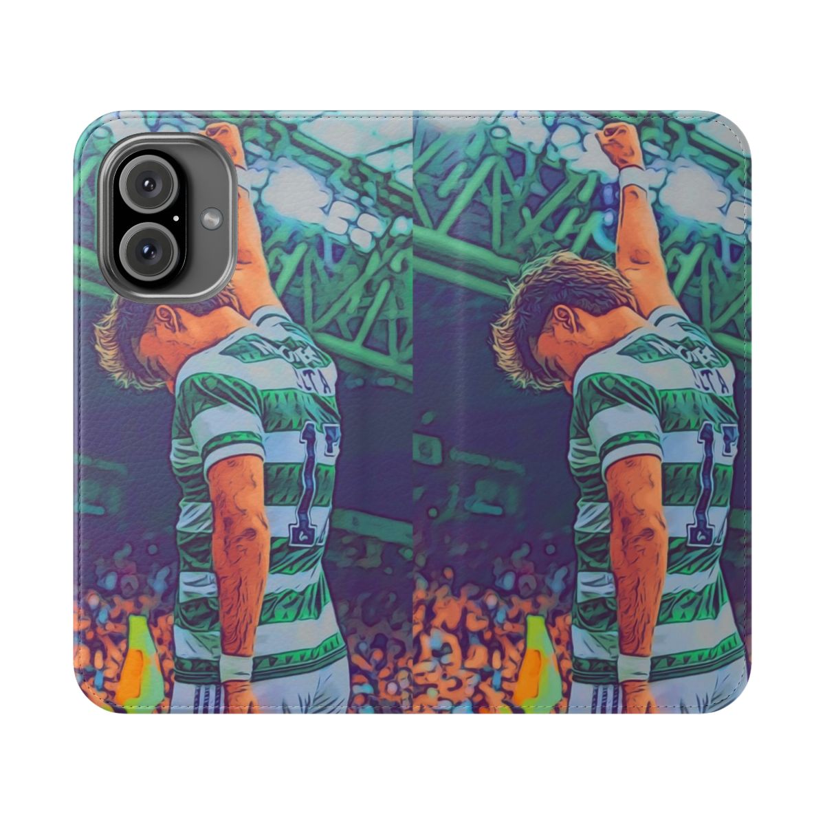 Celtic Jota Inspired Flip Cover Phone Case