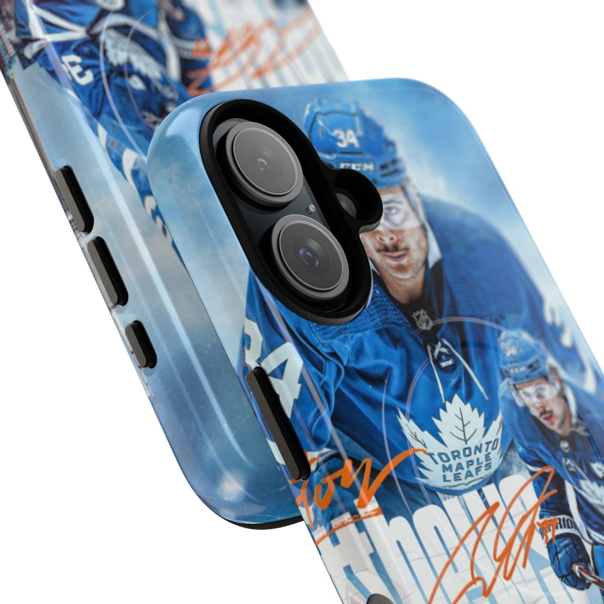 Auston Matthews Customizable Magnetic Tough Phone Case - Detail