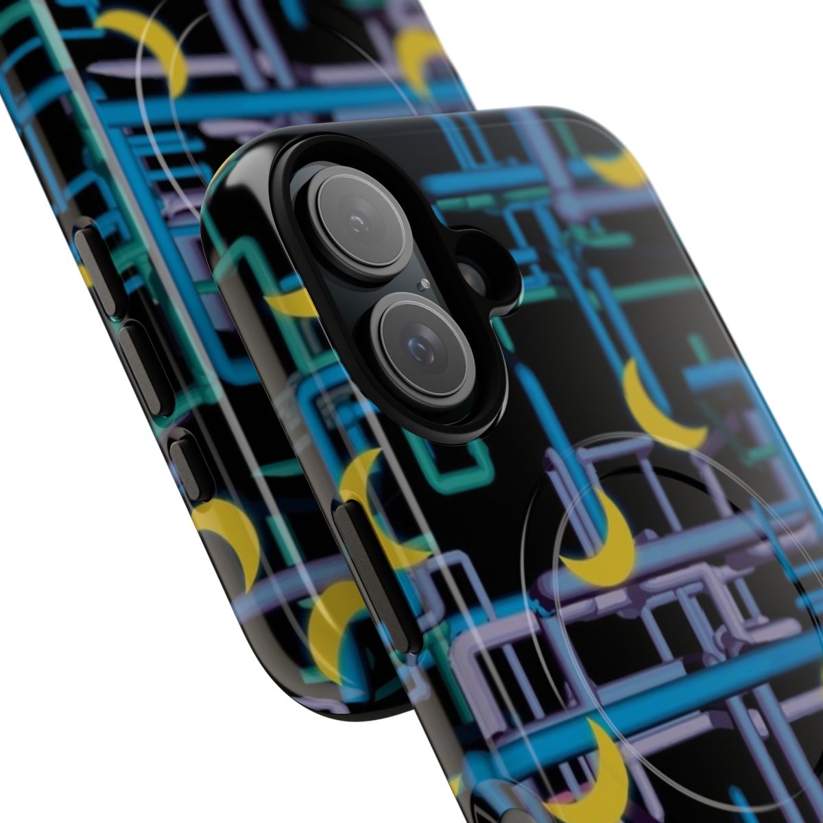 Complicated Shirt Pattern Magnetic Tough Phone Case for Smartphones - Detail