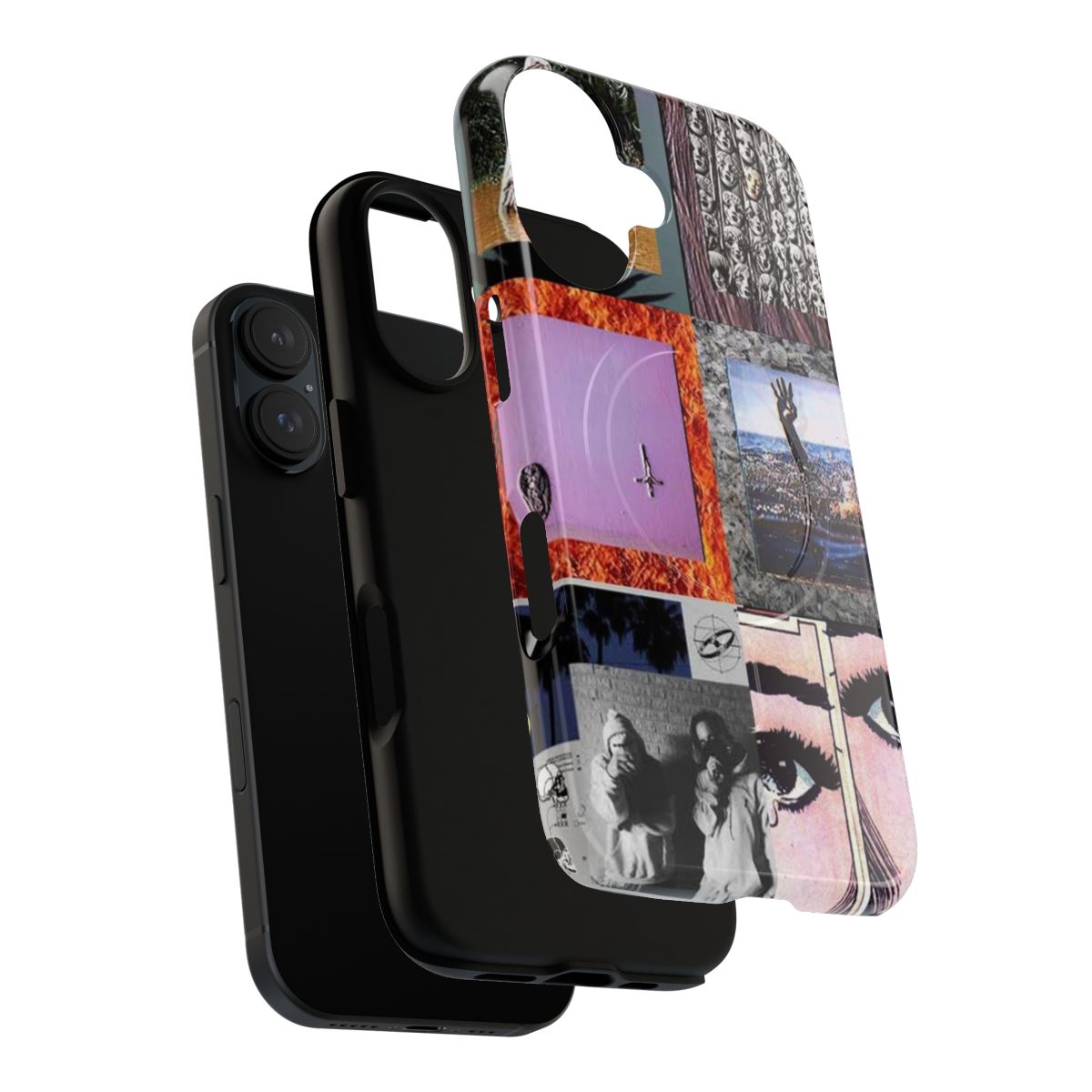 $uicide Boy$ inspired magnetic tough phone case - Layers