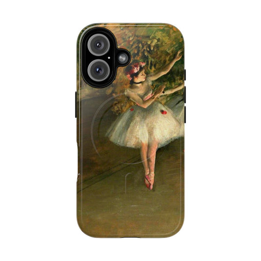 Artistic phone case featuring Degas' famous ballet dancers painting