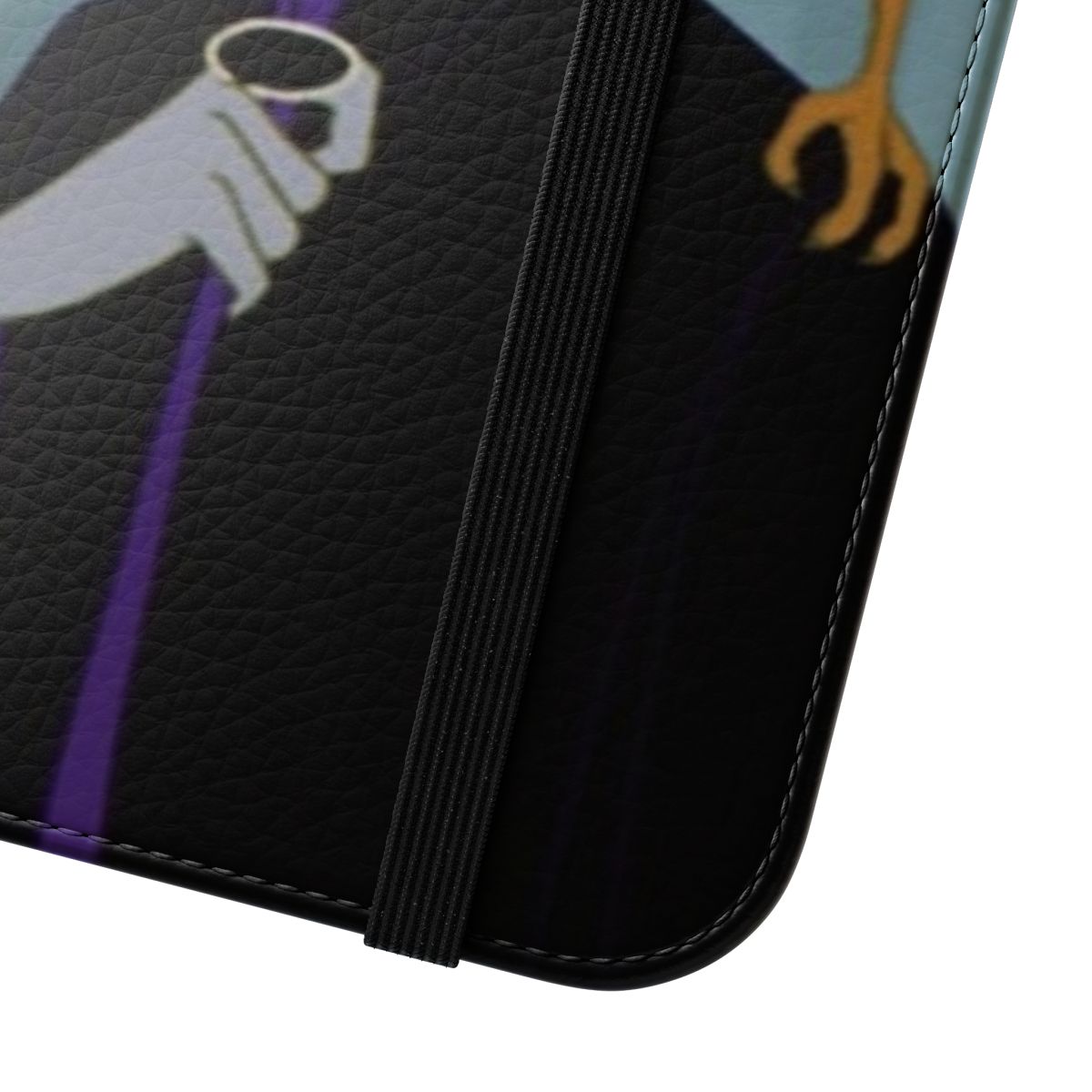 Maleficent and Diablo-themed flip phone case cover with stylish design - Close Up