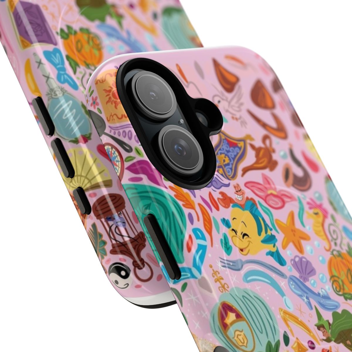 Vibrant and durable princess-themed phone case - Detail