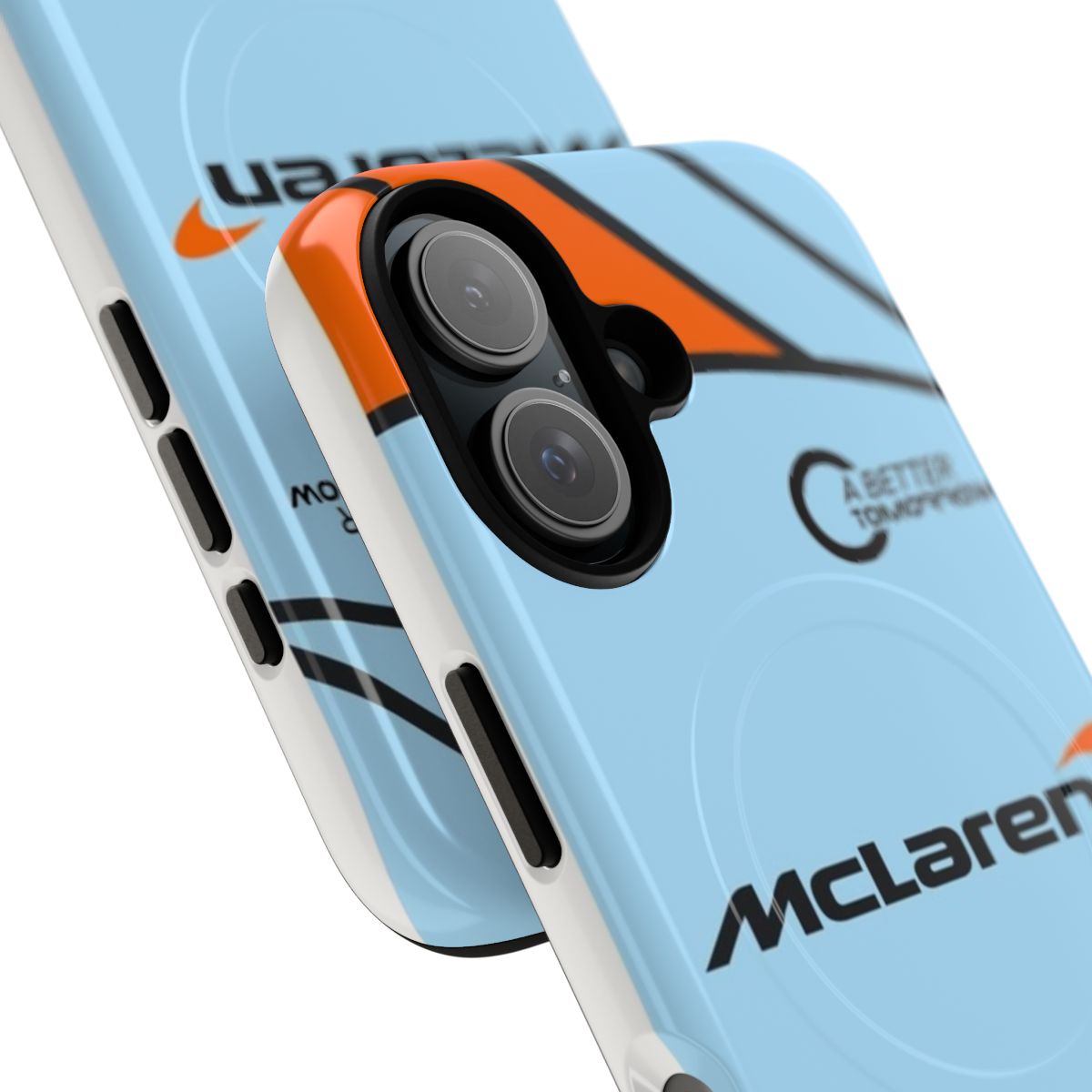 Lando Norris Inspired Monaco Magnetic Tough Phone Case - Detail